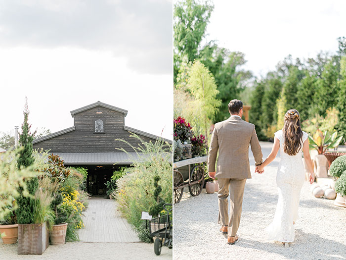 Black shed wedding, stockton nj